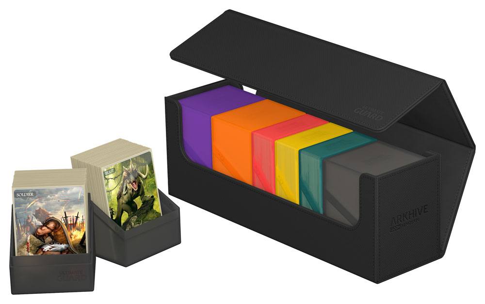Ultimate Guard Arkhive 400+ XenoSkin Monocolor Schwarz Image 7