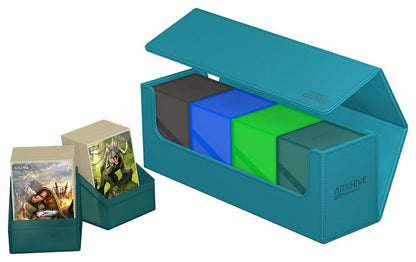 Ultimate Guard Arkhive 400+ XenoSkin Monocolor Petrolblau Image 6