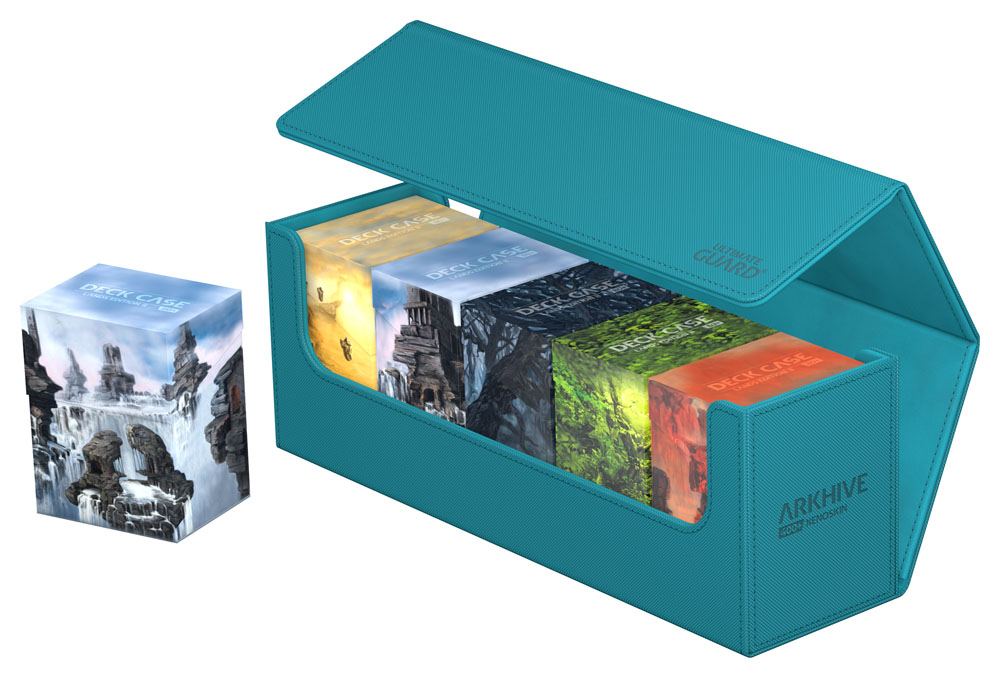Ultimate Guard Arkhive 400+ XenoSkin Monocolor Petrolblau Image 9