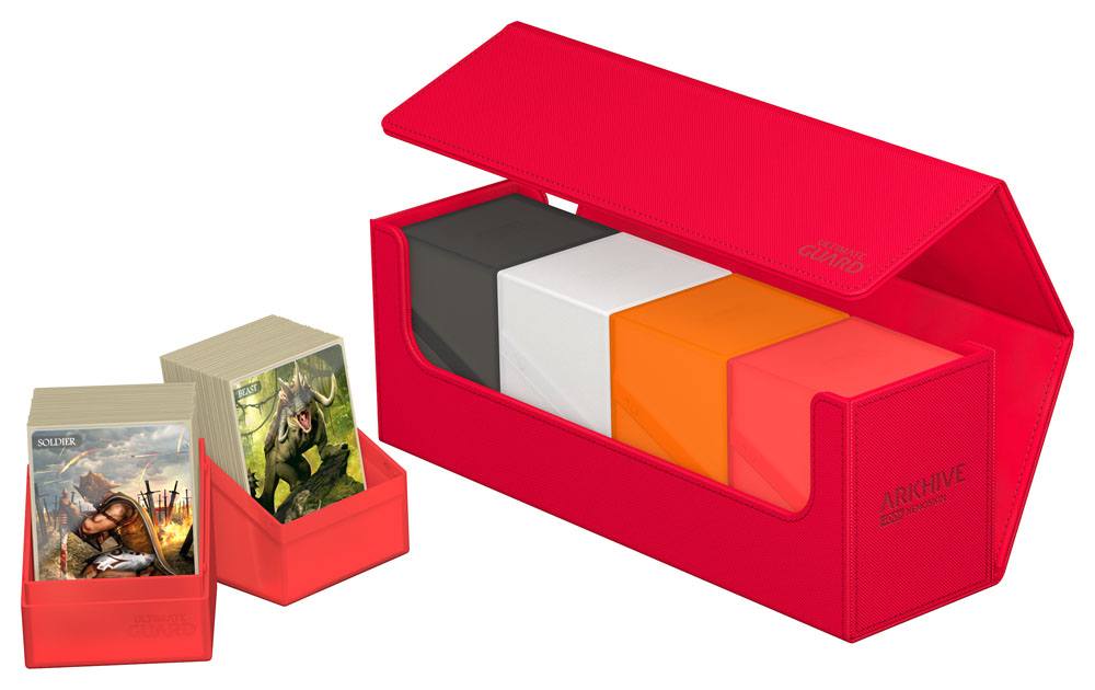 Ultimate Guard Arkhive 400+ XenoSkin Monocolor Rot Image 6