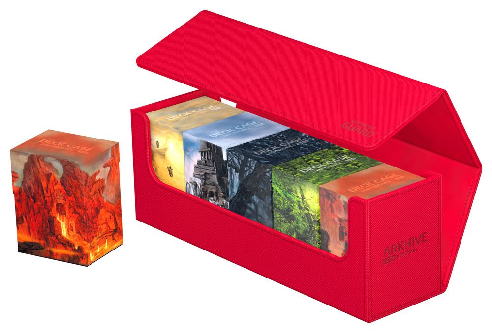 Ultimate Guard Arkhive 400+ XenoSkin Monocolor Rot Image 9