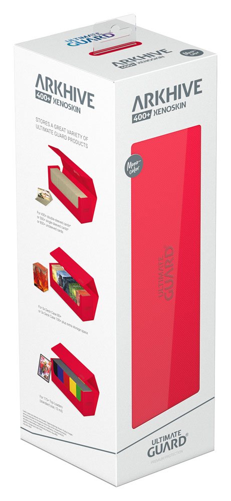 Ultimate Guard Arkhive 400+ Xenoskin - Red Image 14