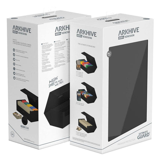 Ultimate Guard Arkhive 800+ XenoSkin Monocolor Schwarz Image 2