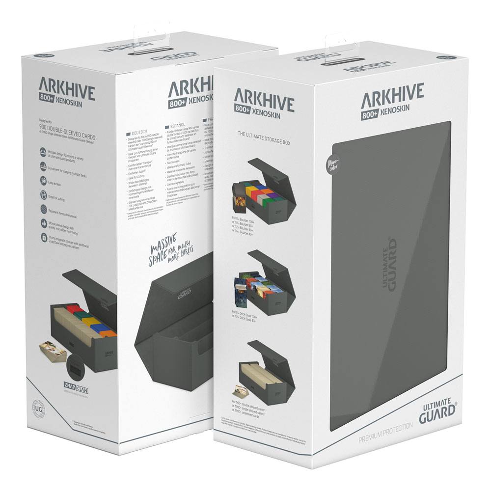 Ultimate Guard Arkhive 800+ XenoSkin Monocolor Grau Image 17