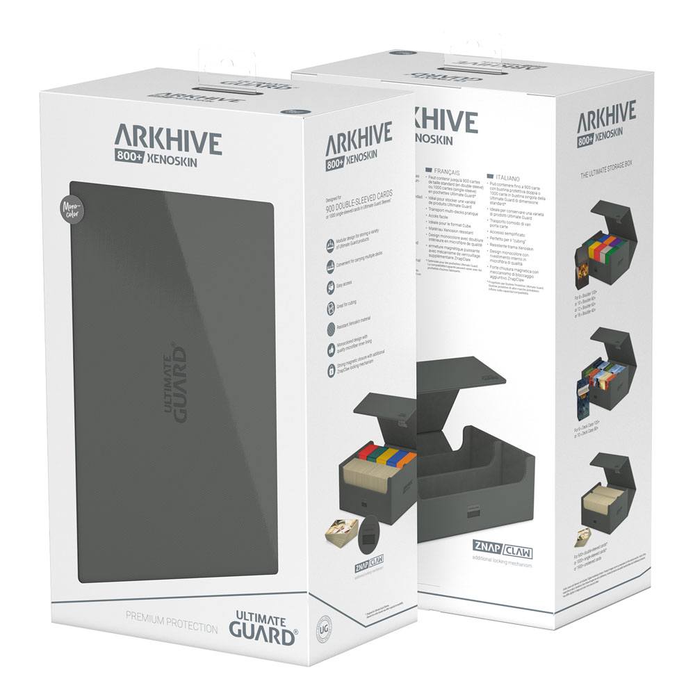 Ultimate Guard Arkhive 800+ XenoSkin Monocolor Grau Image 18