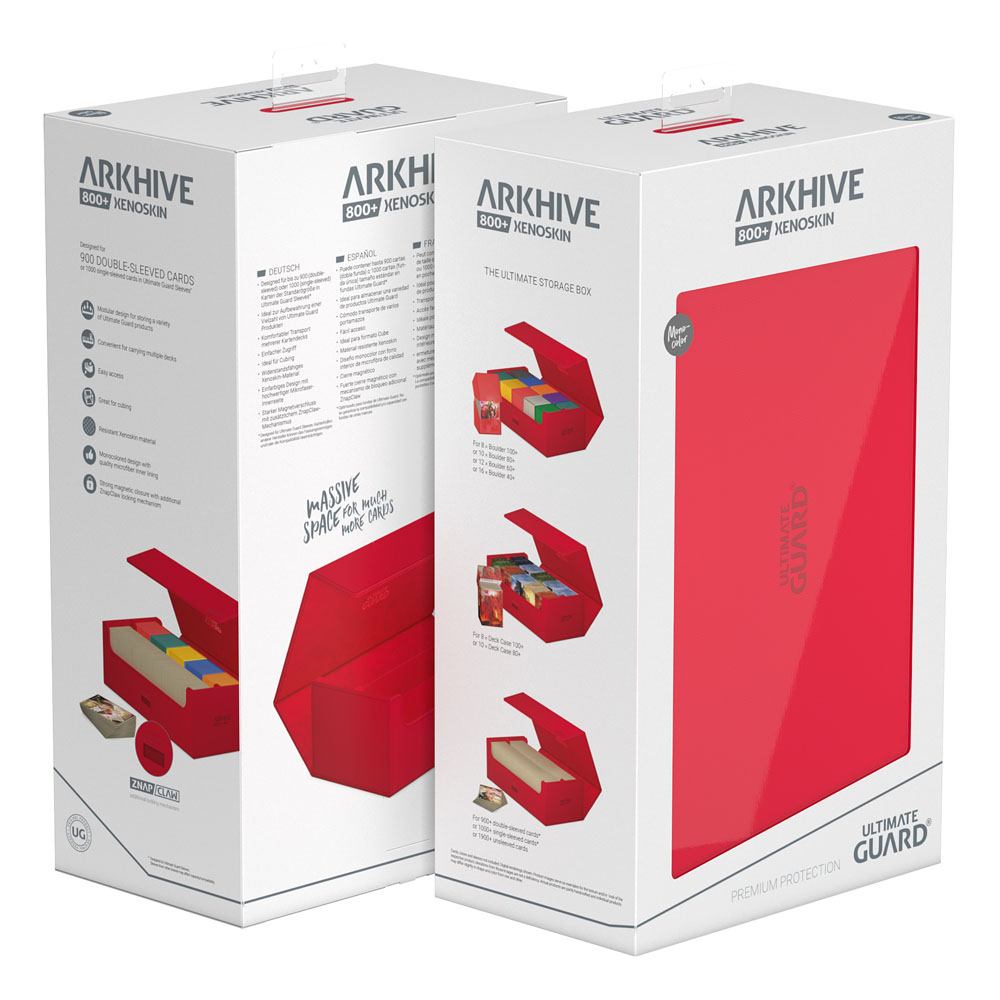 Ultimate Guard Arkhive 800+ XenoSkin Monocolor Rot Image 17