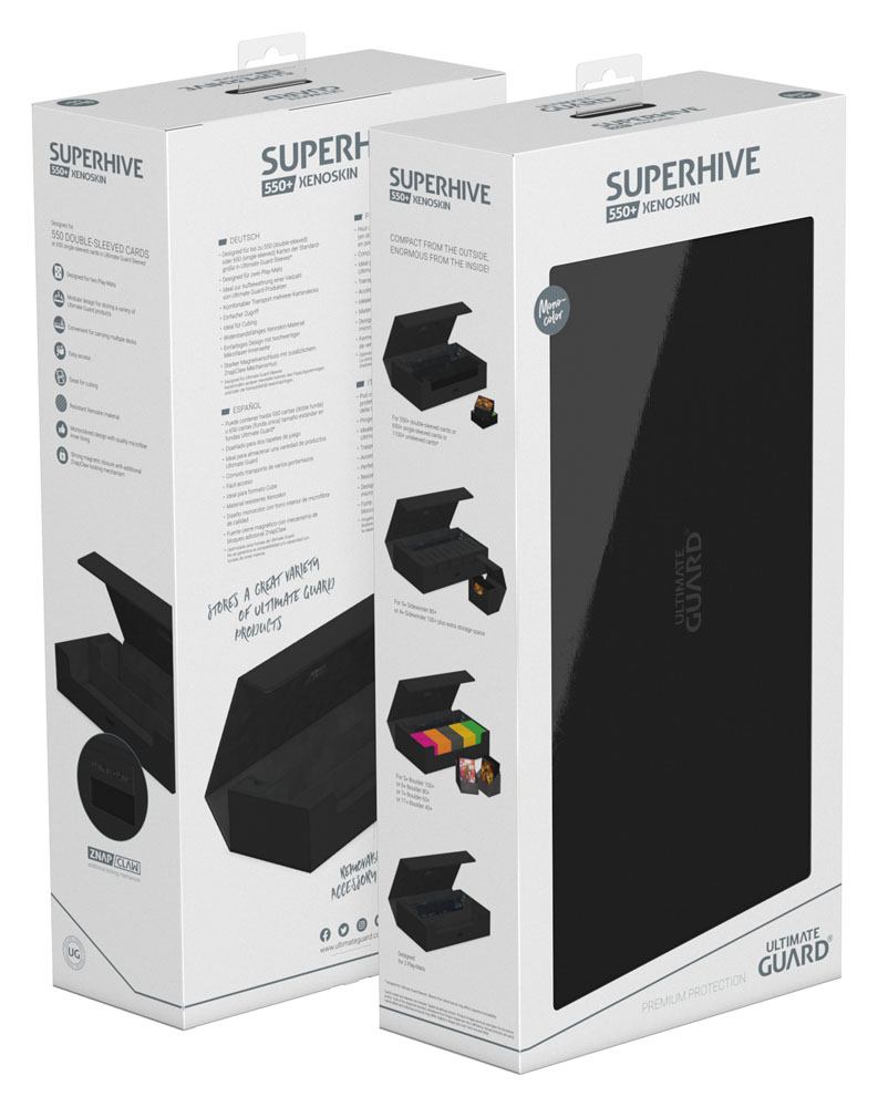 Ultimate Guard Superhive 550+ XenoSkin Monocolor Schwarz Image 20
