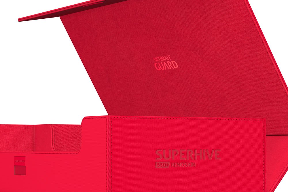 Ultimate Guard Superhive 550+ XenoSkin Monocolor Rot Image 17