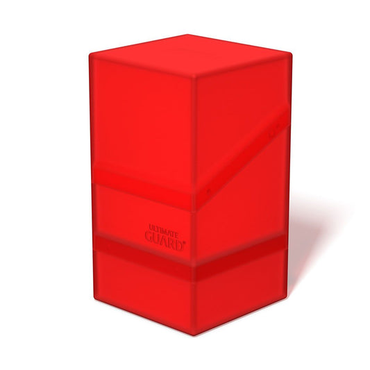 Ultimate Guard Boulder'n'Tray 100+ - Ruby Image 1