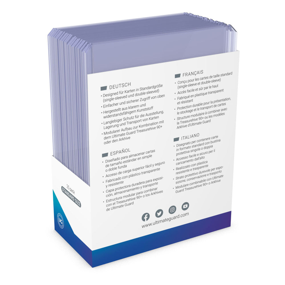 Ultimate Guard Card Covers Toploading 35 pt Transparent (25er-Pack) Image 8