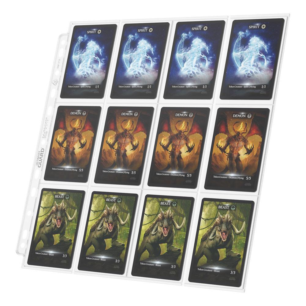 Ultimate Guard 24-Pocket QuadRow Pages Side-Loading (10) - Transparent Image 5