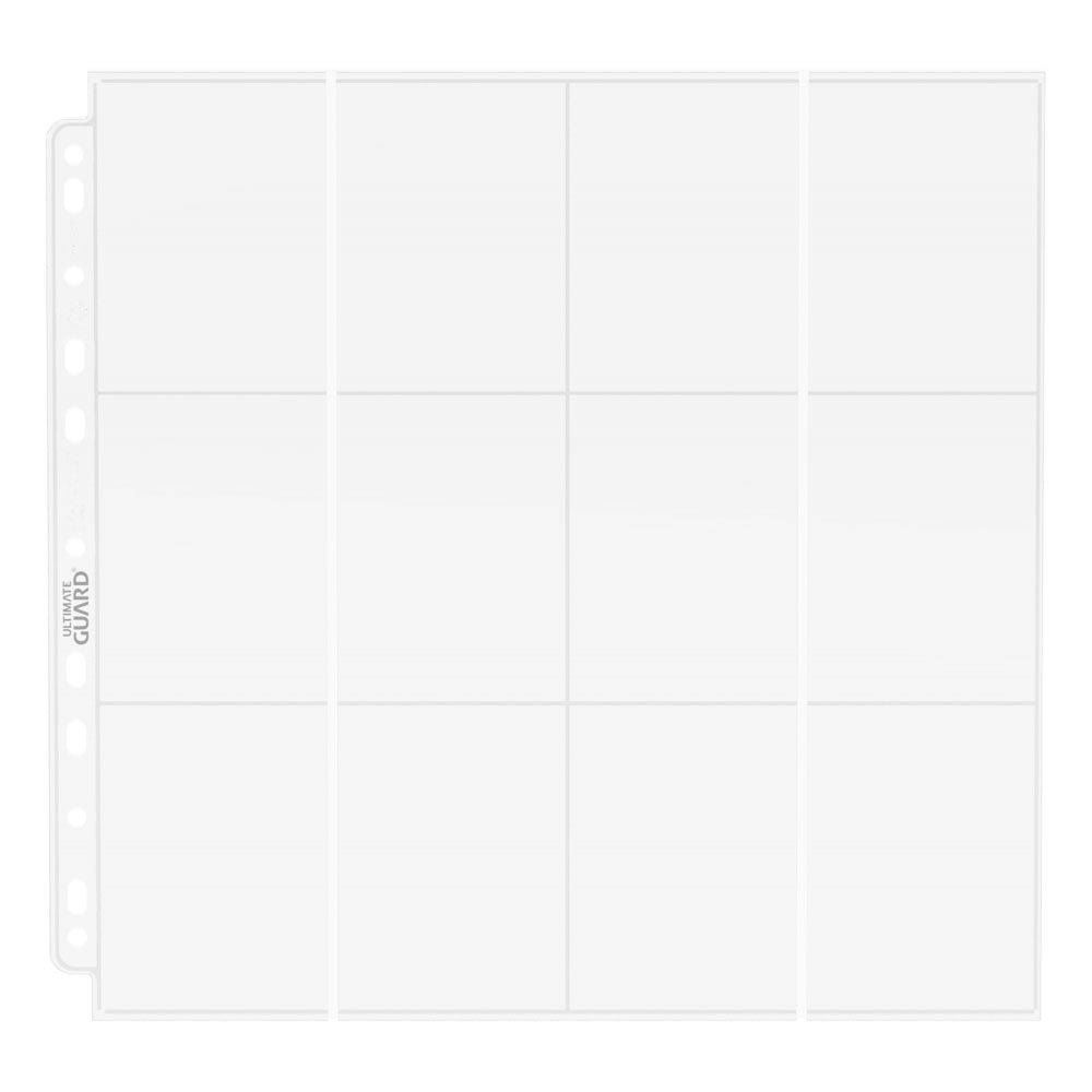 Ultimate Guard 24-Pocket QuadRow Pages Side-Loading Transparent (10) Image 6