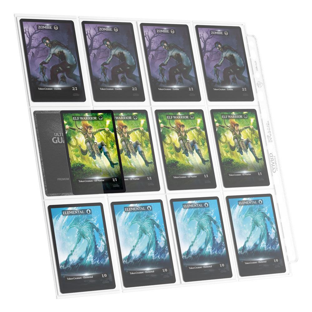Ultimate Guard 24-Pocket QuadRow Pages Side-Loading (10) - Transparent Image 7