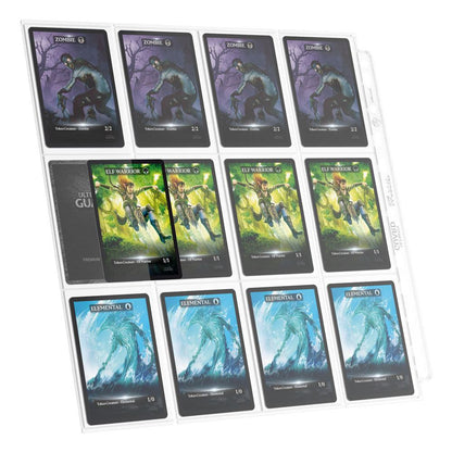 Ultimate Guard 24-Pocket QuadRow Pages Side-Loading (10) - Transparent Image 7
