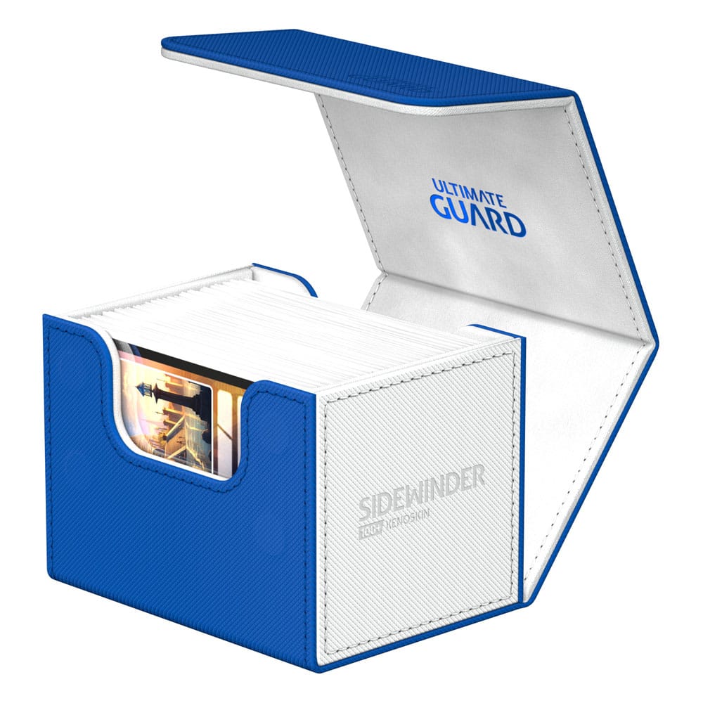 Ultimate Guard Sidewinder 100+ Xenoskin Synergy - White/Blue Image 4