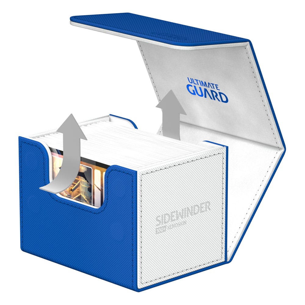 Ultimate Guard Sidewinder 100+ Xenoskin Synergy - White/Blue Image 5