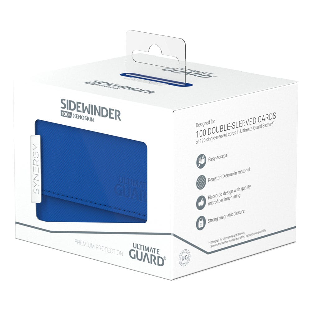 Ultimate Guard Sidewinder 100+ Xenoskin Synergy - White/Blue Image 7