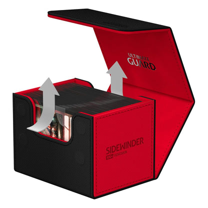 Ultimate Guard Sidewinder 100+ XenoSkin SYNERGY Schwarz/Rot Image 5
