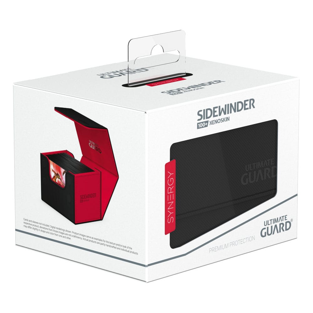 Ultimate Guard Sidewinder 100+ XenoSkin SYNERGY Schwarz/Rot Image 6