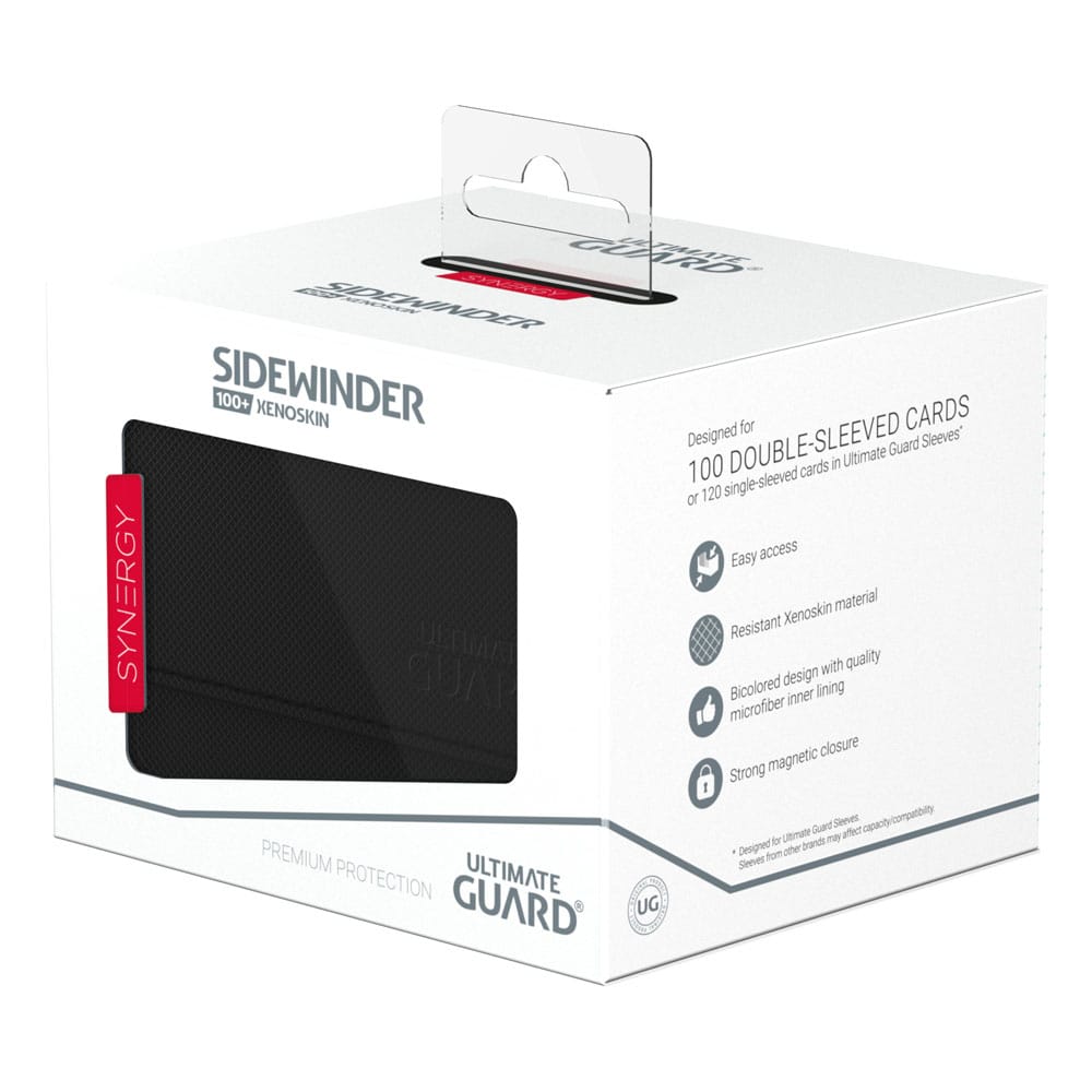 Ultimate Guard Sidewinder 100+ XenoSkin SYNERGY Schwarz/Rot Image 7