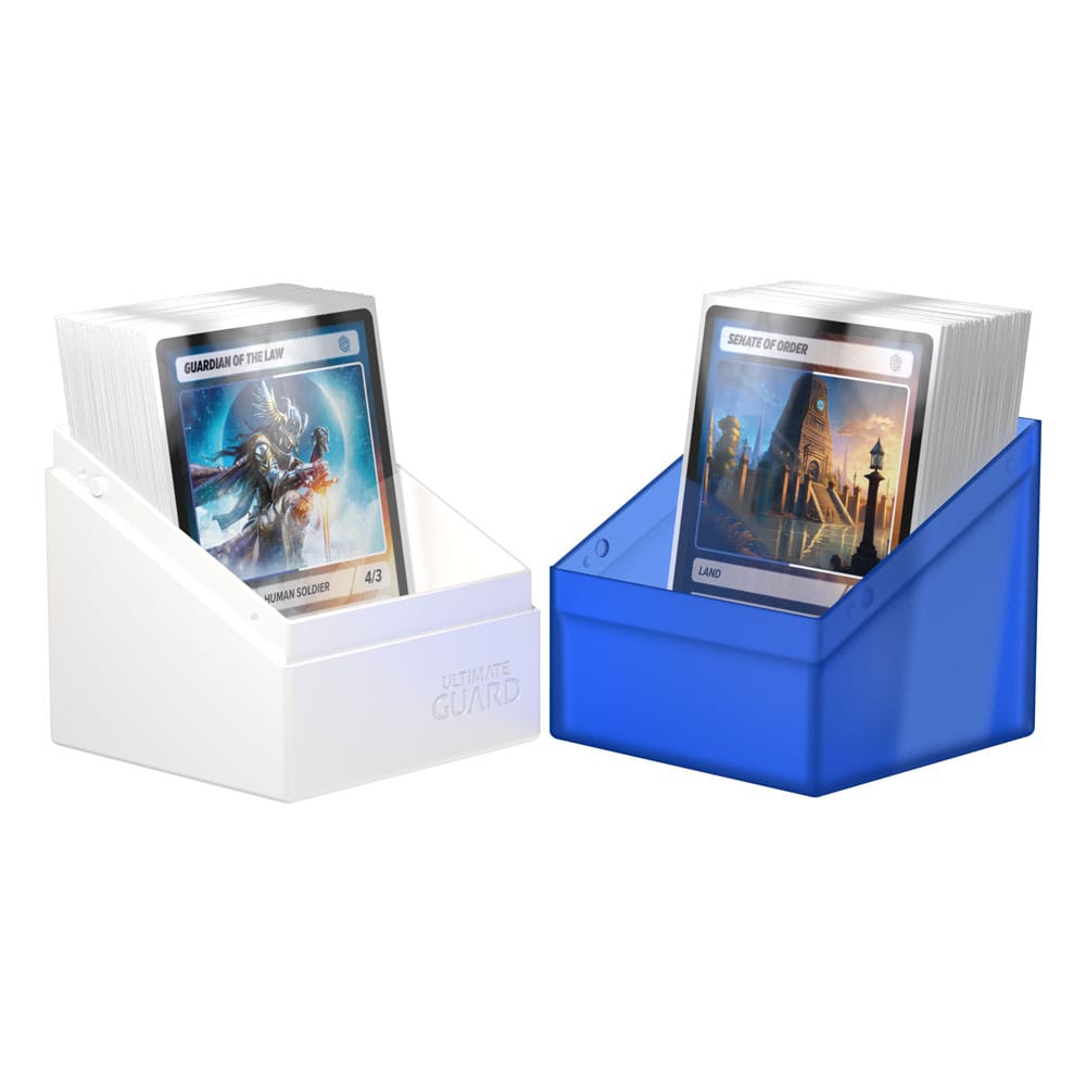 Ultimate Guard Boulder Deck Case 100+ SYNERGY Blau/Weiß Image 4