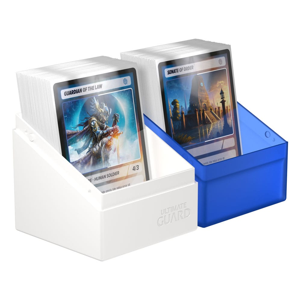 Ultimate Guard Boulder Deck Case 100+ SYNERGY Blau/Weiß Image 5