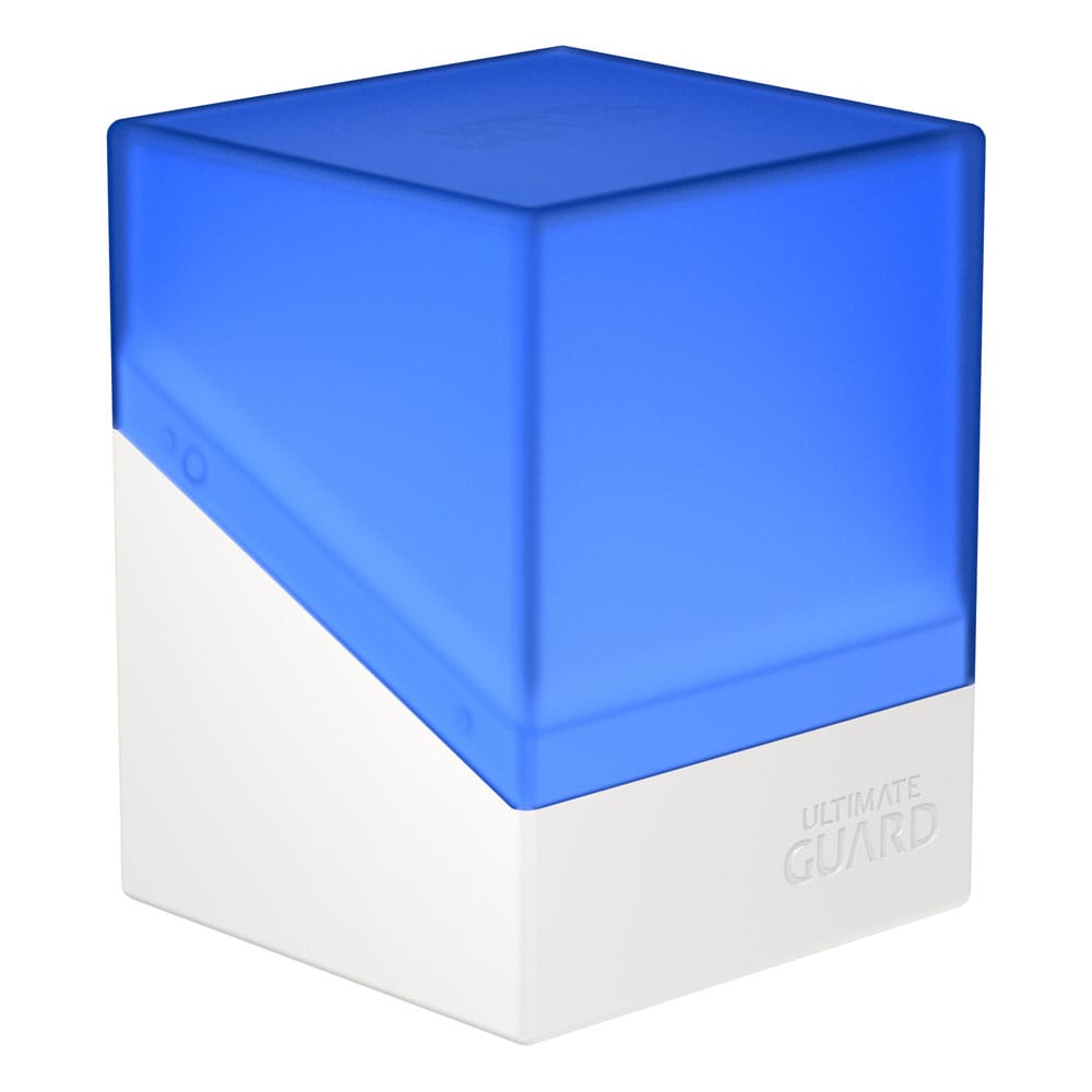 Ultimate Guard Boulder Deck Case 100+ SYNERGY Blau/Weiß Image 1
