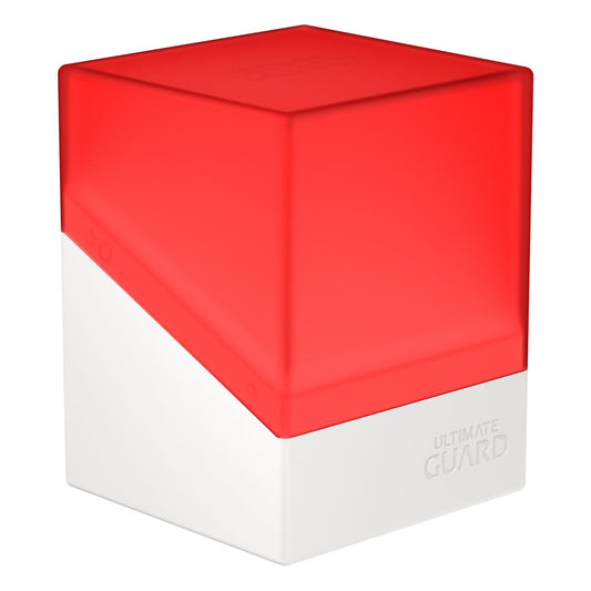 Ultimate Guard Boulder Deck Case 100+ SYNERGY Rot/Weiß Image 1