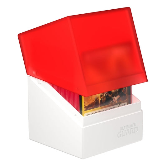 Ultimate Guard Boulder Deck Case 100+ SYNERGY Rot/Weiß Image 2