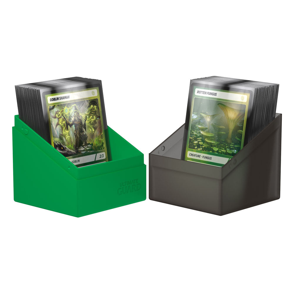 Ultimate Guard Boulder Deck Case 100+ SYNERGY Schwarz/Grün Image 4