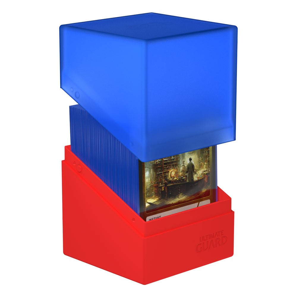 Ultimate Guard Boulder Deck Case 100+ SYNERGY Blau/Rot Image 3