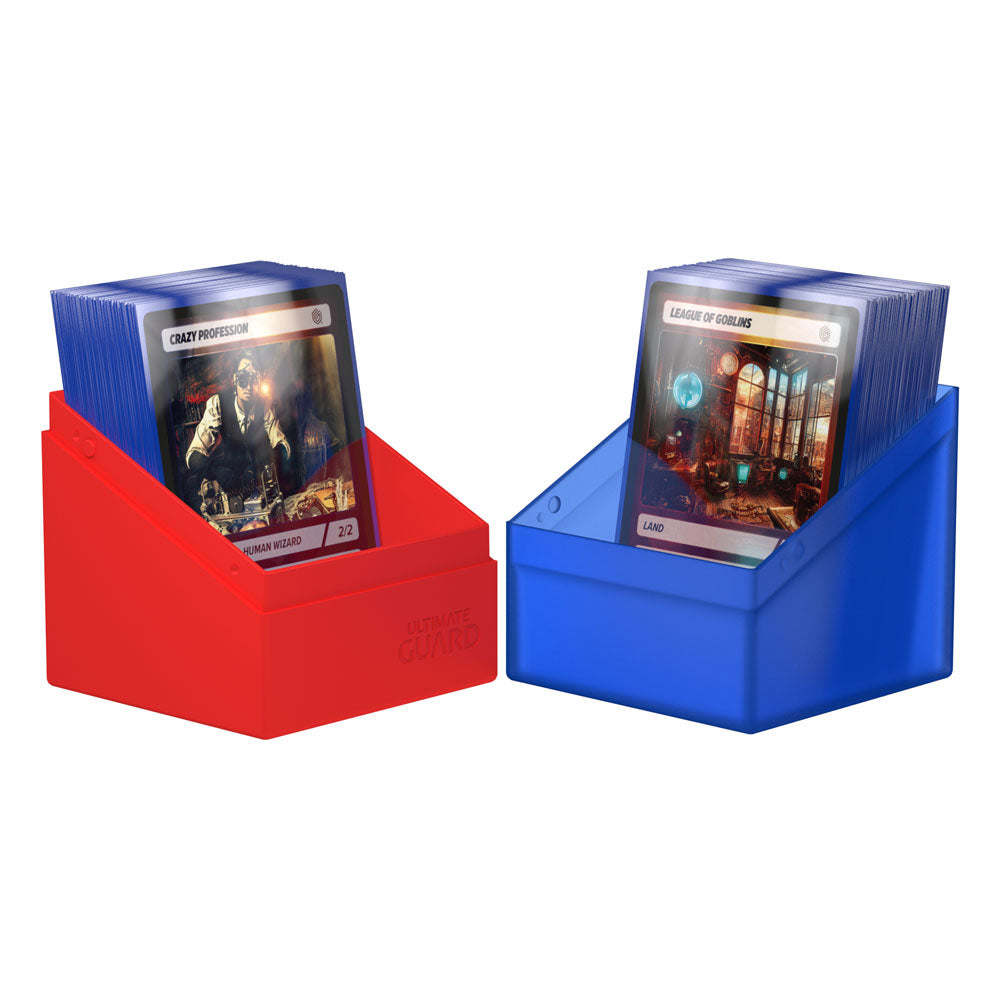 Ultimate Guard Boulder Deck Case 100+ SYNERGY Blau/Rot Image 4