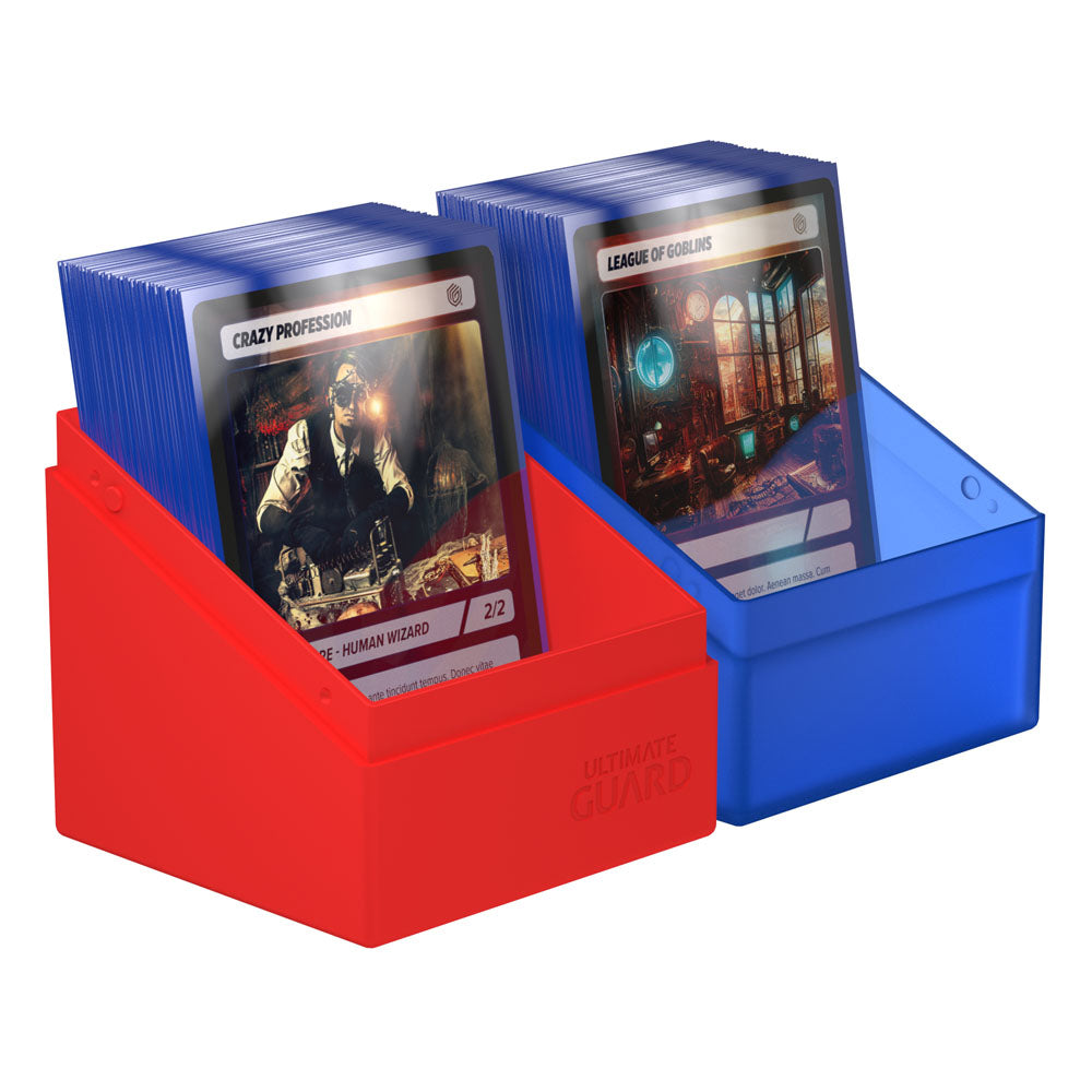 Ultimate Guard Boulder Deck Case 100+ SYNERGY Blau/Rot Image 5