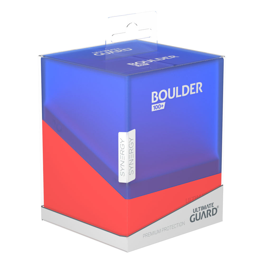 Ultimate Guard Boulder Deck Case 100+ SYNERGY Blau/Rot Image 7