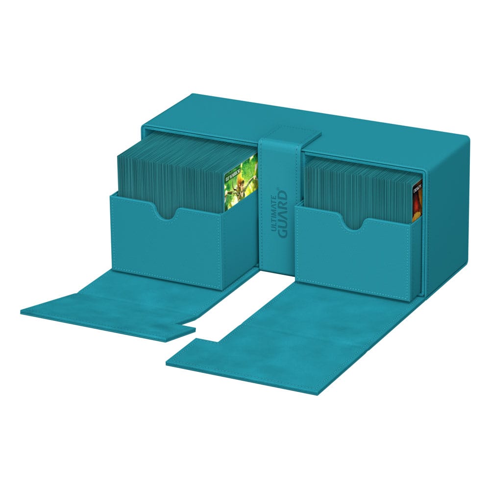 Ultimate Guard Twin Flip`n`Tray 266+ Xenoskin Petrolblau Image 7