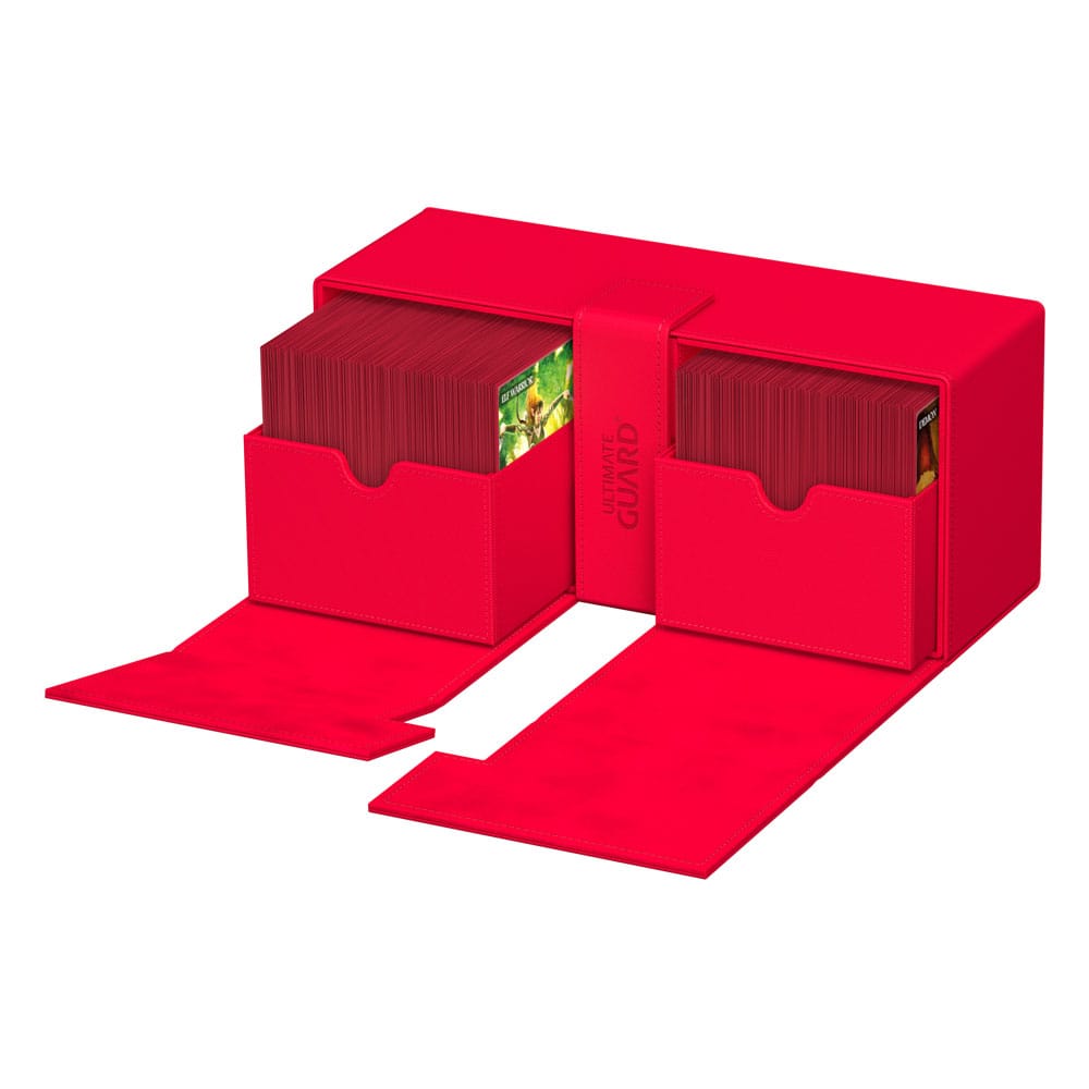 Ultimate Guard Twin Flip'n'Tray 266+ Xenoskin - Red Image 7