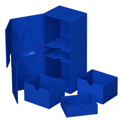 Ultimate Guard Twin Flip'n'Tray 266+ Xenoskin - Blue Image 1
