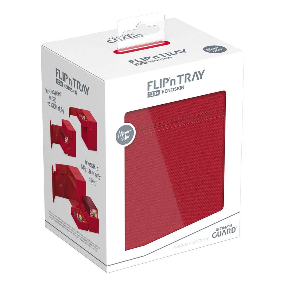 Ultimate Guard Flip'n'Tray 133+ Xenoskin - Red Image 7