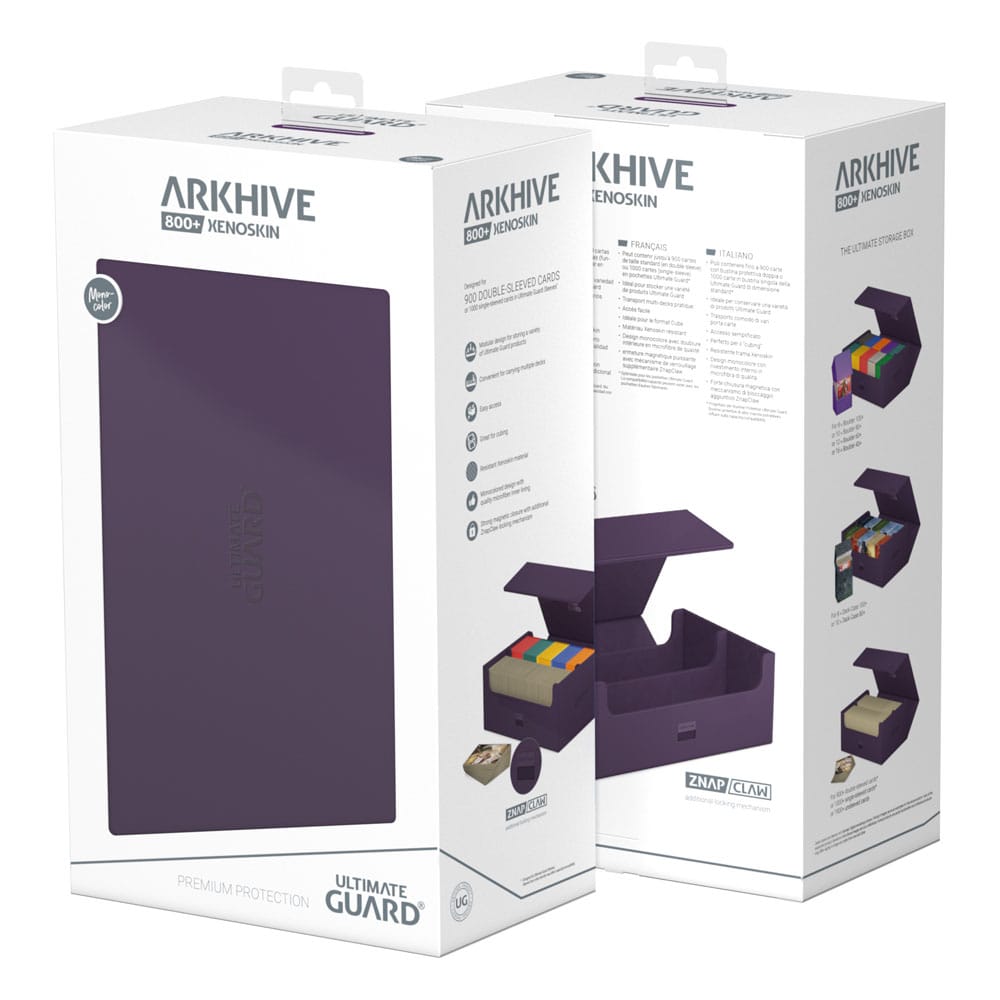 Ultimate Guard Arkhive 800+ XenoSkin Monocolor Violett Image 18