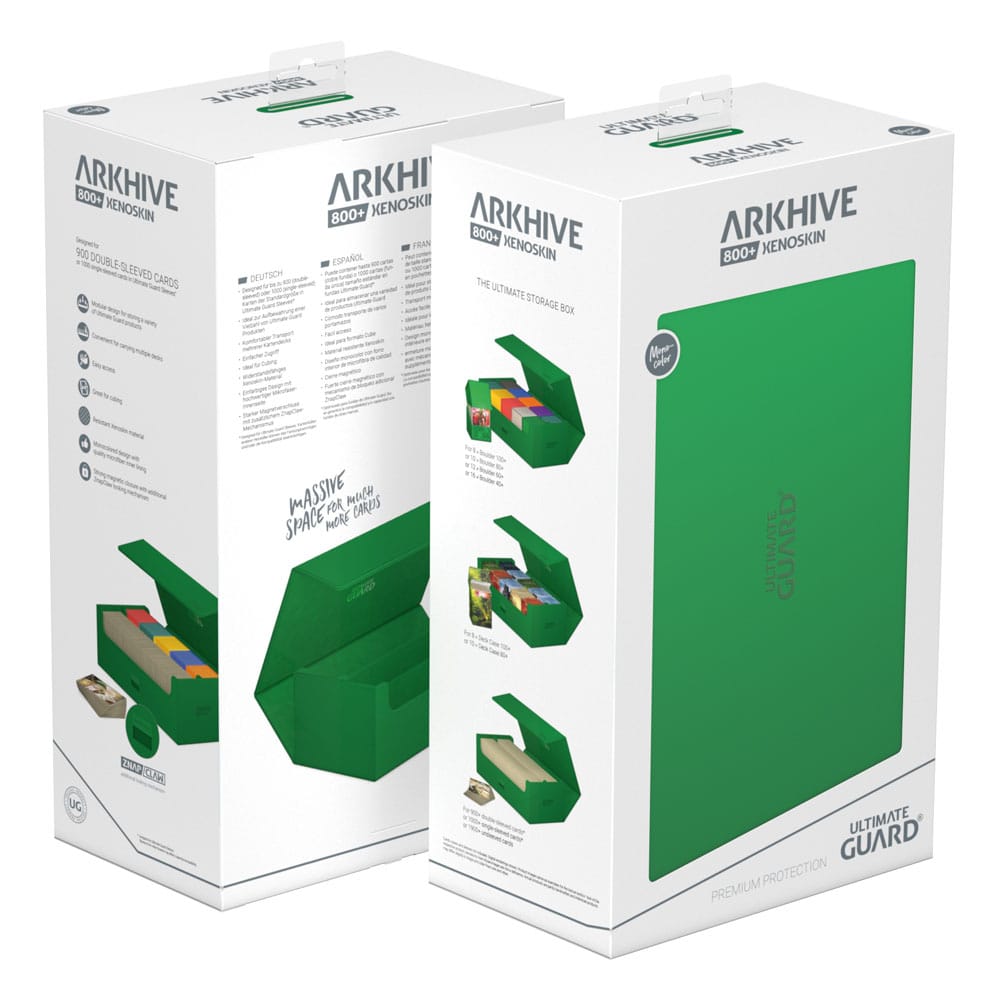 Ultimate Guard Arkhive 800+ XenoSkin Monocolor Grün Image 17