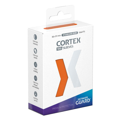 Ultimate Guard Cortex Sleeves Standard Size (100) - Orange Image 1