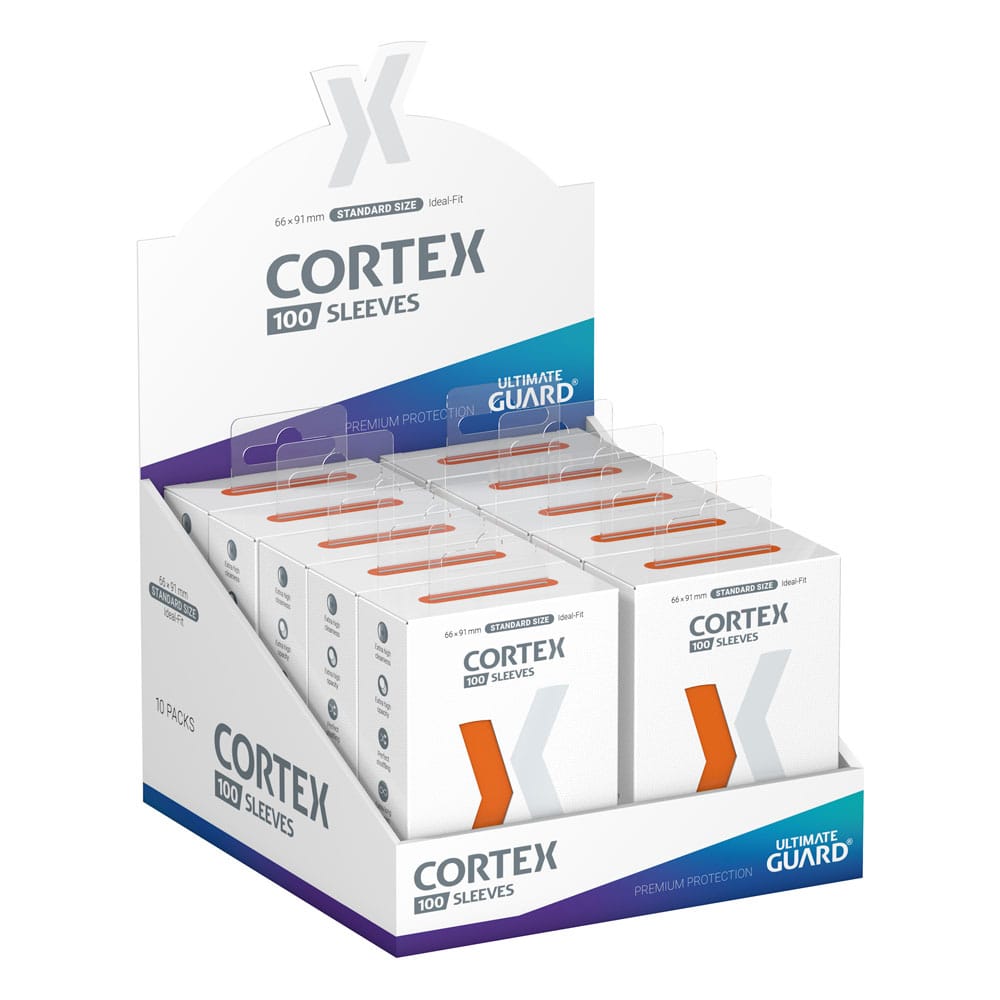 Ultimate Guard Cortex Sleeves Standard Size (100) - Orange Image 5