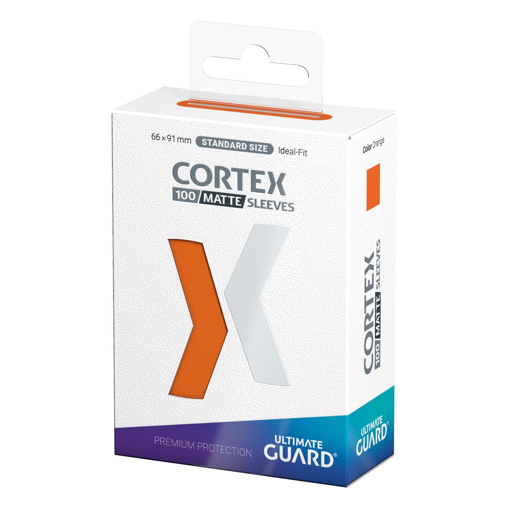 Ultimate Guard Cortex Sleeves Matte Standard Size (100) - Orange Image 3