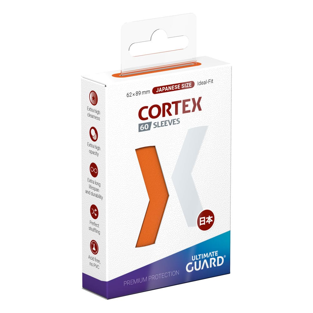 Ultimate Guard Cortex Sleeves Japanese Size Orange (60) Image 1