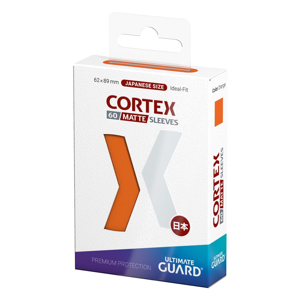Ultimate Guard Cortex Sleeves Matte Japanese Size (60) - Orange Image 3