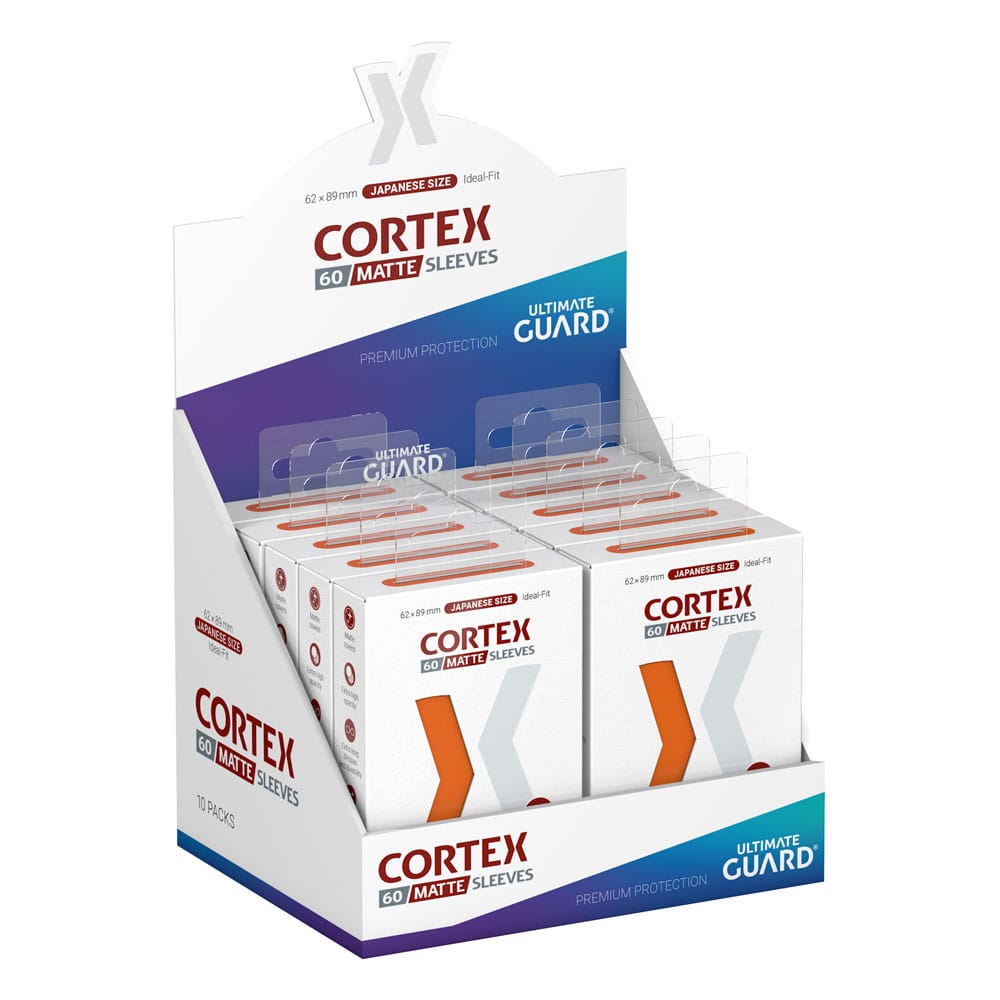 Ultimate Guard Cortex Sleeves Matte Japanese Size (60) - Orange Image 5