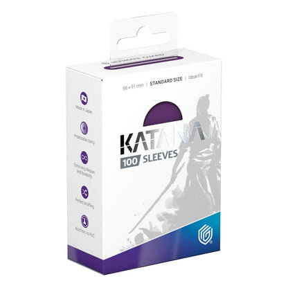 Ultimate Guard Katana Sleeves Standardgröße Iris Bloom (100) Image 1