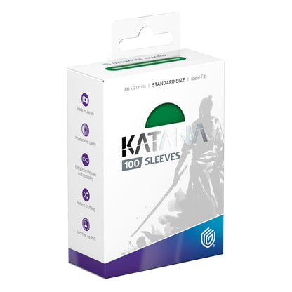 Ultimate Guard Katana Sleeves Standard Size (100) - Jade Garden Image 1
