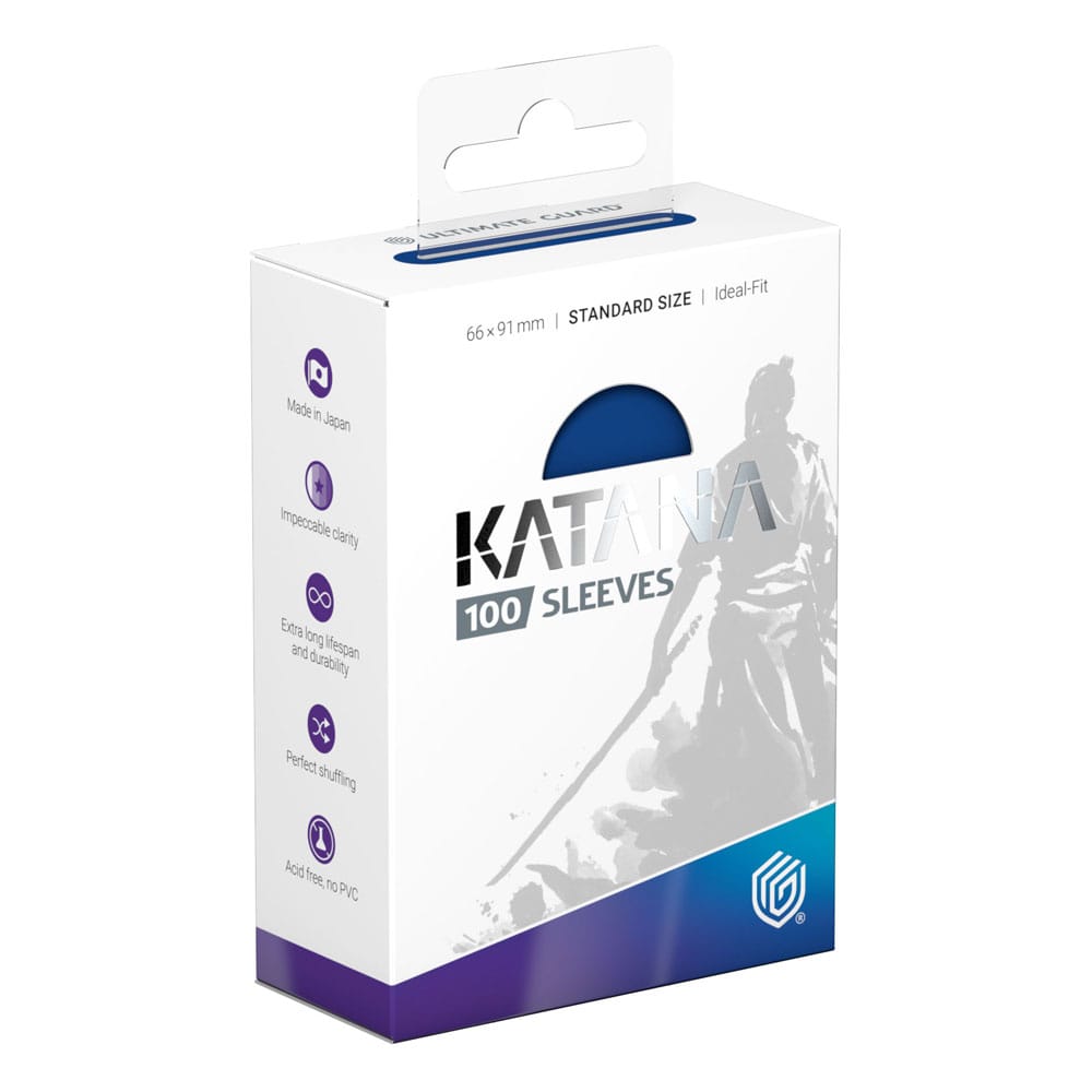 Ultimate Guard Katana Sleeves Standard Size (100) - Blue Bird Image 1