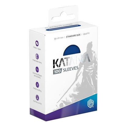 Ultimate Guard Katana Sleeves Standard Size (100) - Blue Bird Image 1